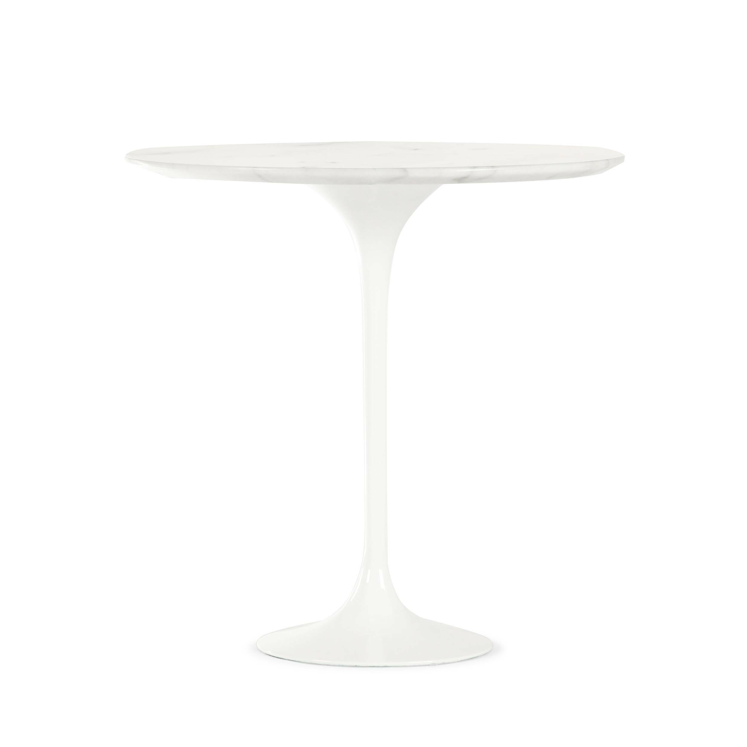 Кофейный стол Tulip с мраморной столешницей высота 52