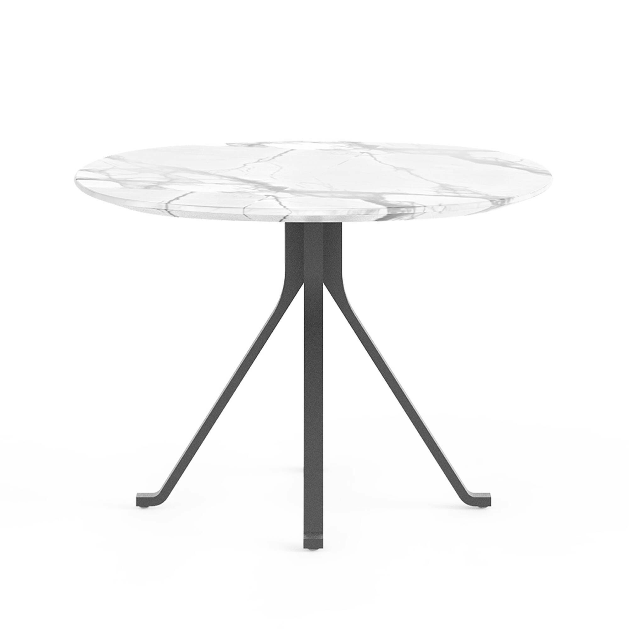 Кофейный стол Blink с каменной столешницей диаметр 60