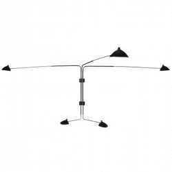 Настенный светильник Sconce Mouille 5 ламп