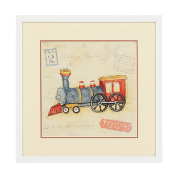 Постер Vintage Locomotive 44,6х44,6