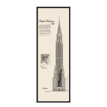 Постер Chrysler Building 35,6х100,6