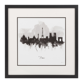 Постер Paris in Black and White 44,6х44,6