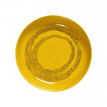 Тарелка глубокая Ottolengi Sunny yellow