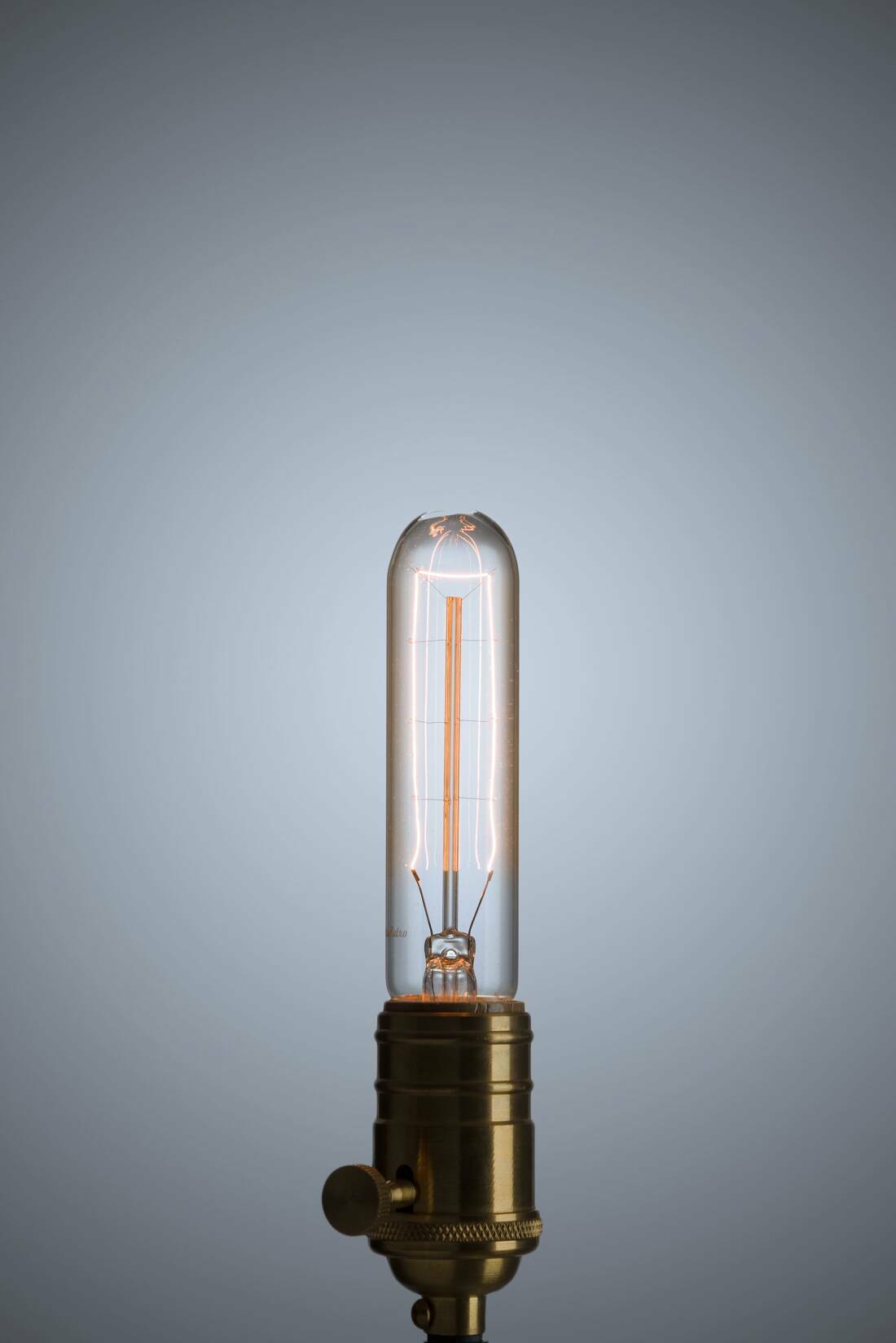 Винтажная лампа Эдисон Tubular Hairpin (T9) 8 нитей